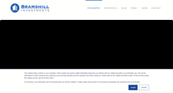 Desktop Screenshot of bramshillinvestments.com