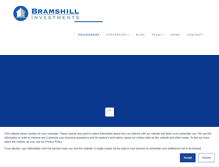 Tablet Screenshot of bramshillinvestments.com